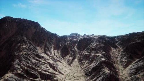 Mountain Landscape in High Altitude