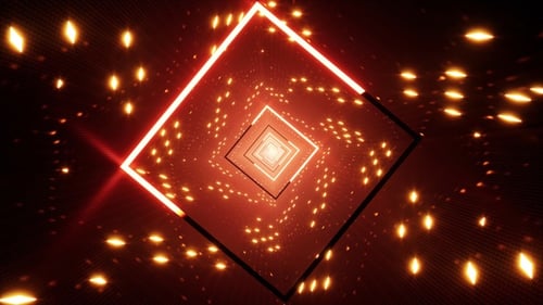 Fantasy Disco Tunnel VJ Loop