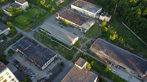 Abandoned Warehouses And Factories