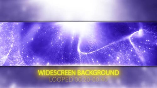 Sparkling Light Rays Flowing Particle Stream Widescreen Background