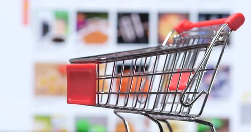 Small cart and online shop website
