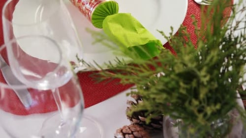 Various cutlery on table