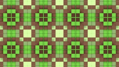 Abstract geometric cubes