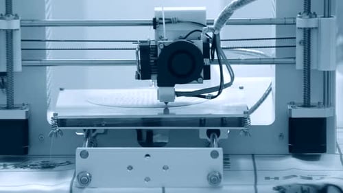 3D Printer Working