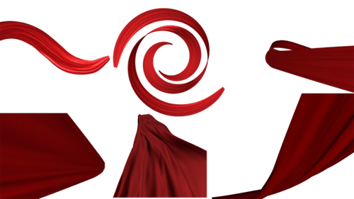 Fluid Red Fabric Transition Wipes and Reveals Pack