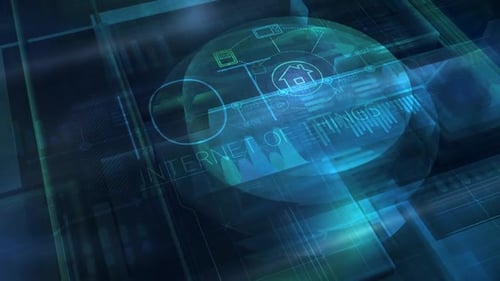 El espacio virtual del Internet de las cosas HD