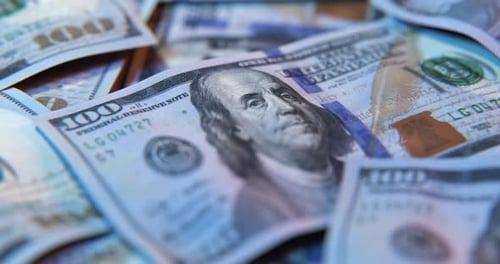 Dollar américain - Benjamin Franklin - 4K