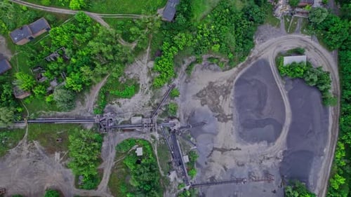 Tagebau Kohlebergbau Dumper Steinbruch Rohstoffindustrie Arbeit