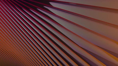 Abstract Fluid Waving Lines Seamless Background Loop