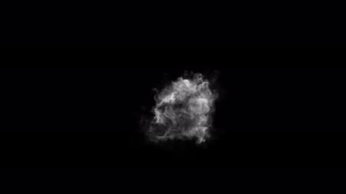 White Smoke Loop 4K