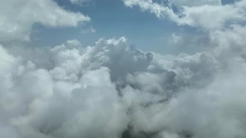 Background Clouds Texture aerial view 4 K