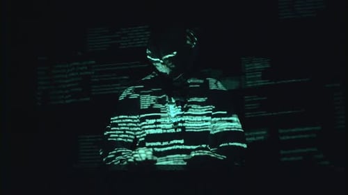 Mysterious Coder Hacking in the Dark