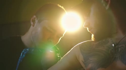 Tattoo Artist Creating Tattoo on a Client