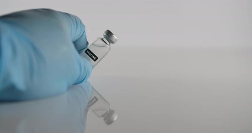 Vaccine Preparation by Medical Professional