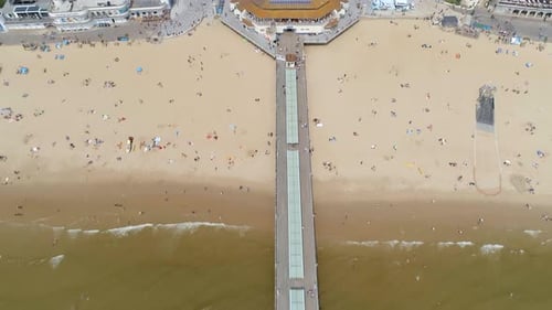 Bournemouth Beach and Pier From the Air