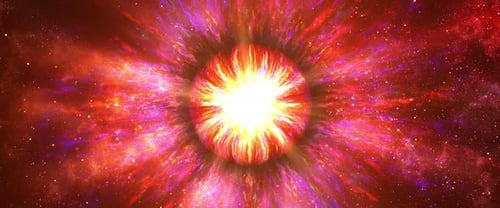 4k Dying Star. Widescreen