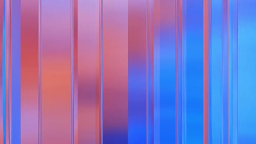 Abstraktes Glasprisma farbiger minimalistischer Hintergrund 3D-Ren
