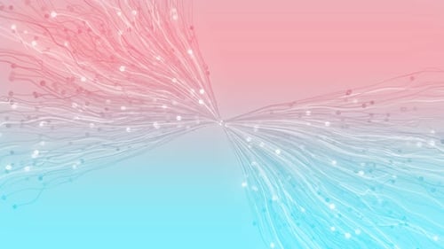 Concept de haute technologie de fibre numérique de fond abstrait de ligne