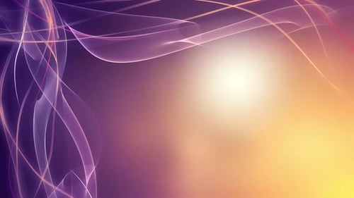Dynamic Abstract Light Streaks Looping Background