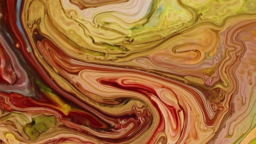 Diffusion de peinture alimentaire colorée abstraite 008