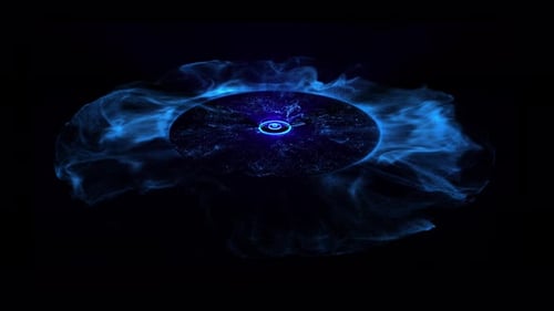 Glowing Sci-fi Gate Or Portal