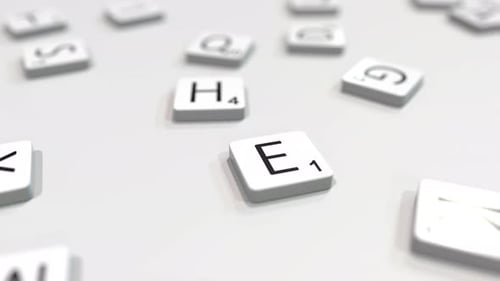 Making ESSEN City Name with Letter Tiles