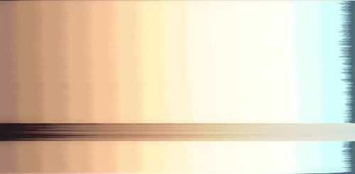 Abstract Digital Glitch Transition with Corrupted Data Effect