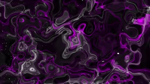 Abstract Purple Fluid Flowing Motion Background