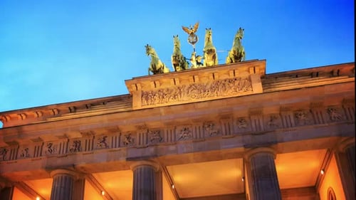 Berlin Hyperlapse Timelapse Night
