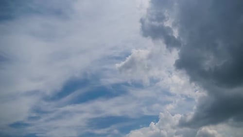 Clouds Moving in the Sky