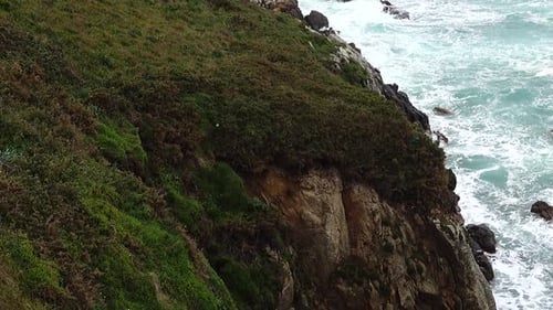 Felsen und Meer