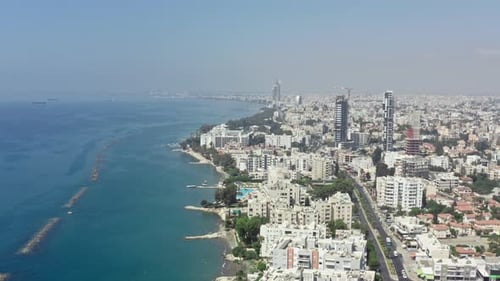 Aerial View Limassol Cyprus