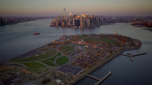 Cityscape of Urban Metropolis City Skyline