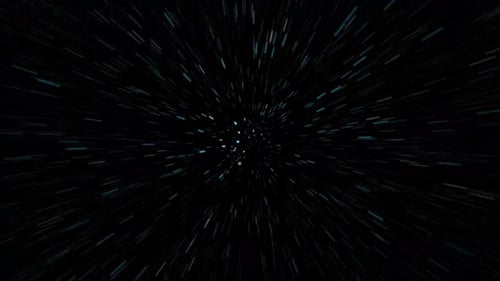 Shiny Particles Space Explosion.