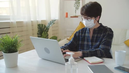 Concept of Having a Workplace at Home