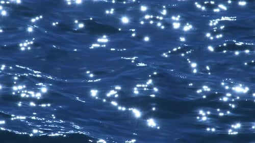 Sparks in a Blue Sea