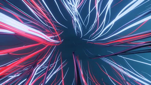 Abstract Light Streaks