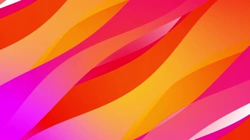 Abstract Fluid Waves Motion Background Loop in Vibrant Colors