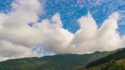 Mountain And Clouds