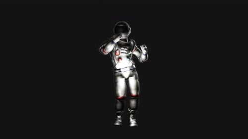 Astronaut Rumba Dancing
