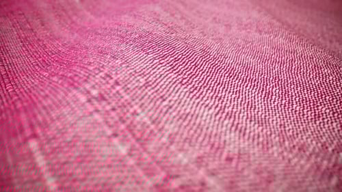 Shiny Silk Cloth Flowing Texture Dolly Shot in Close Up View Macro Shot