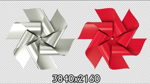 Elegant Rotating Decorative Gift Bows