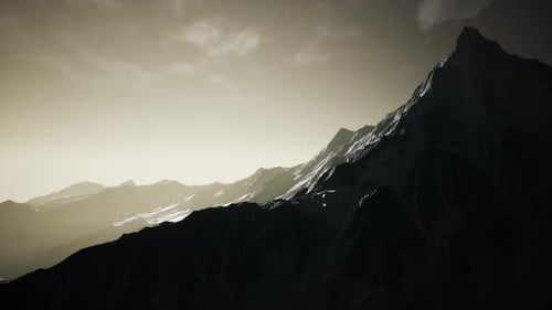 Storm Cloud Over Dolomites