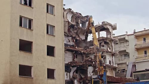Old Building Destruction Demolition 5