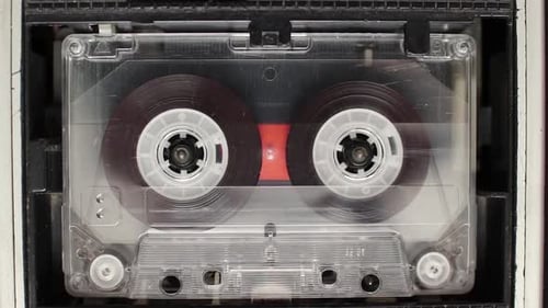 Reproducción de casetes de audio vintage