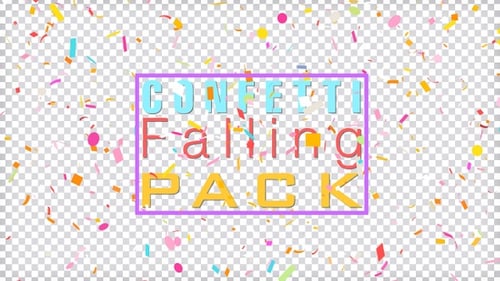 Confetti Falling Pack