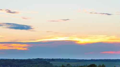 Sunset close-up