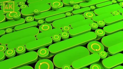 Green Background With Yellow Lines