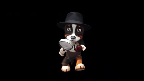 Inspector Toy Dog Walk