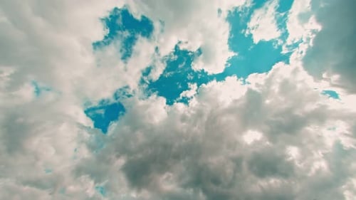 Time Lapse Beautiful Sky with Clouds